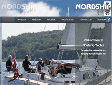 Tablet Screenshot of nordship.dk